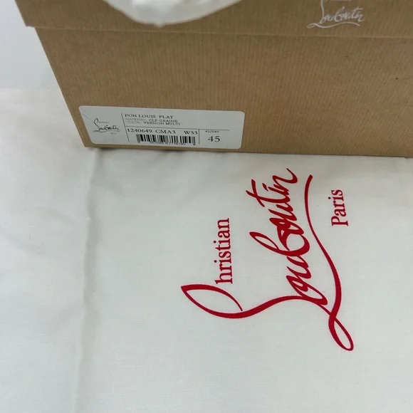 Christian Louboutin men's fun Louis high top sneakers size 45 made in Italy - Picture 10 of 10